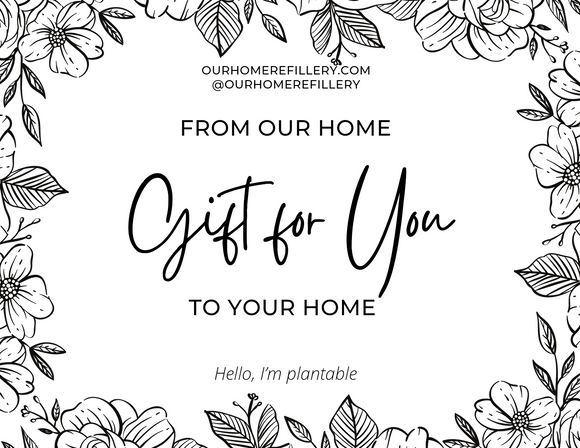 Gift Card - Our Home Refillery