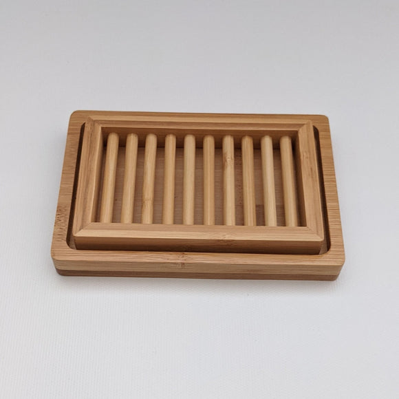 Soap Dish (Dual-layer Bamboo)