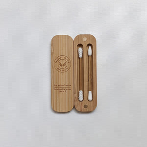 Reusable Bamboo Silicone Swabs